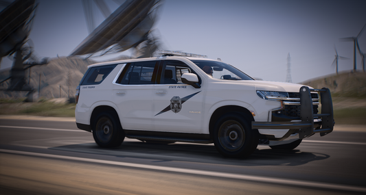 Washington State Patrol 23 Tahoe Hard Top